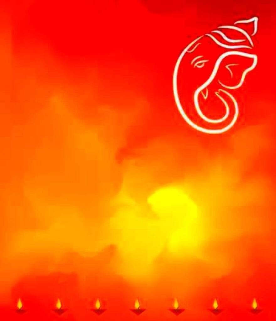 गणपति बप्पा मोरिया गणेश जयंती मराठी बैकग्राउंड बैनर डाउनलोड 880x1024 1 ganesh chaturthi