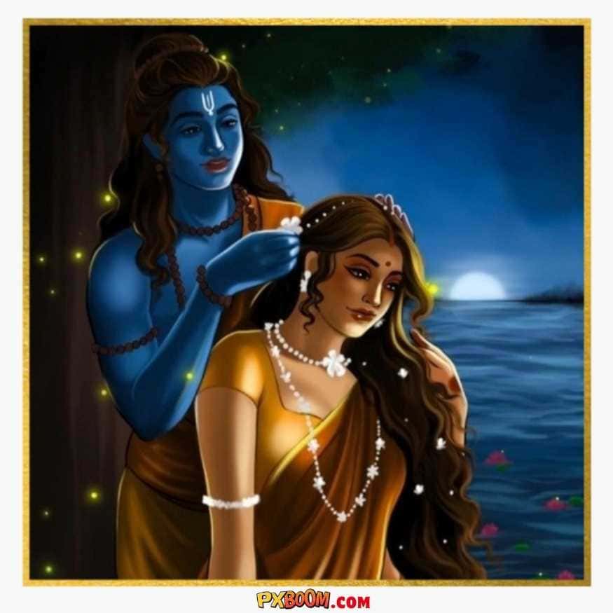 महादेव पार्वती फोटो 1024x1024 1 DP Mahadev Parvati Images