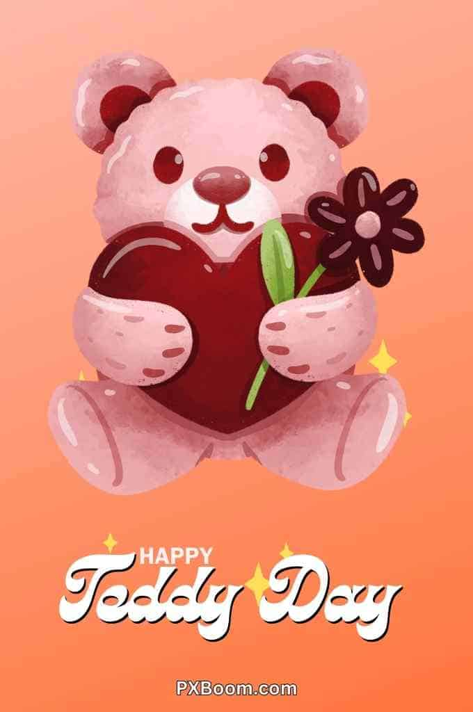 Happy teddy day for gf