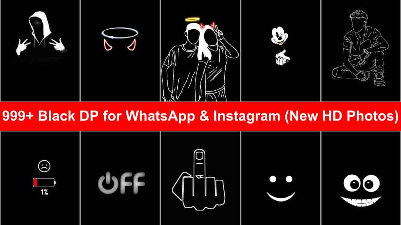 Black DP For Whatsapp & Instagram
