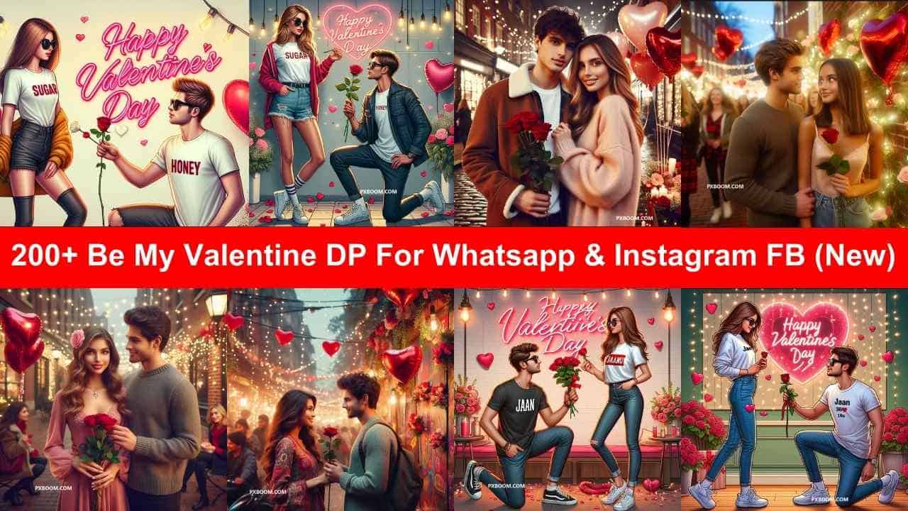 Be My Valentine DP For Whatsapp & Instagram FB