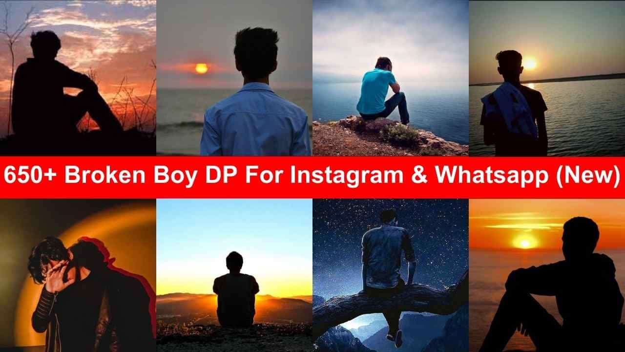 Broken Boy DP For Instagram & Whatsapp