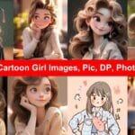 Cute Cartoon Girl Images, Pic, DP, Photos