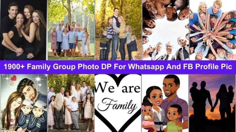 Family Group Photo DP For Whatsapp And FB Profile Pic