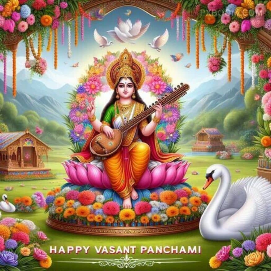 Happy Basant Panchami Banner Poster HD Download 12 Happy Basant Panchami