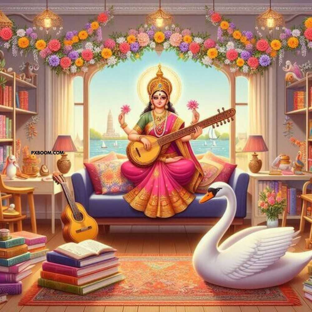 Happy Saraswati Puja Banner Poster Free Download 6 Happy Saraswati Puja