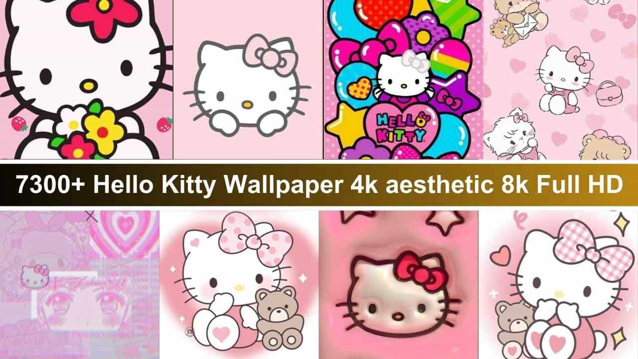 Hello Kitty Wallpaper 4k aesthetic 8k Full HD