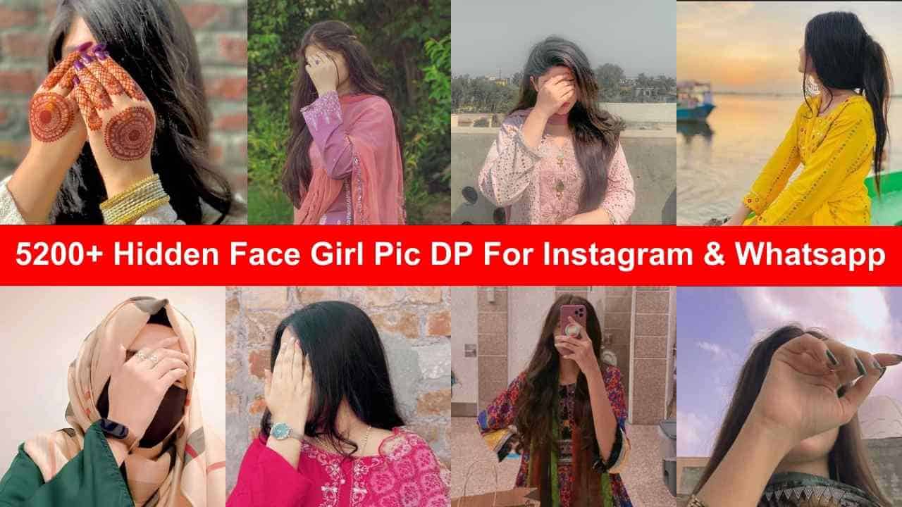 Hidden Face Girl Pic DP For Instagram & Whatsapp