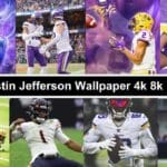 Justin Jefferson Wallpaper 4k 8k Download