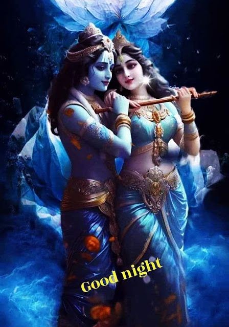 Krishna Good Night Images Full HD Radha Krishna Good Night
