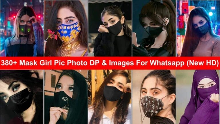 Mask Girl Pic Photo DP & Images For Whatsapp