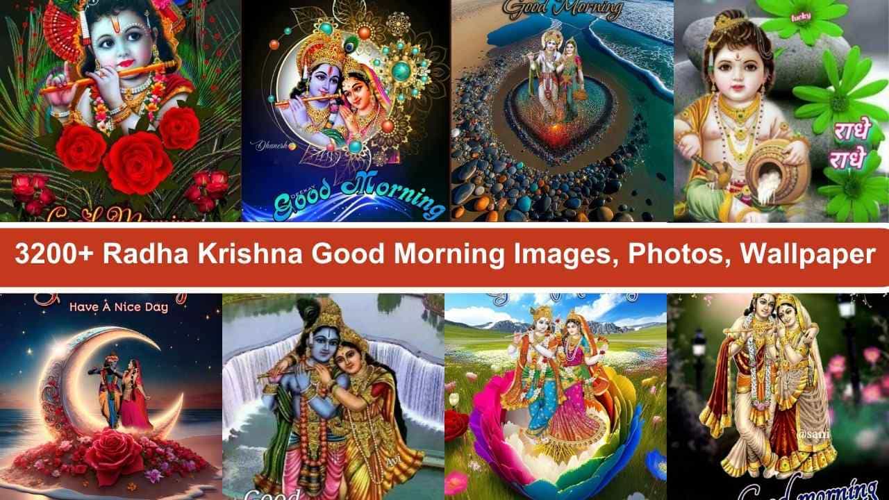 Radha Krishna Good Morning Images, Photos, Wallpaper