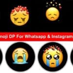 Sad Emoji DP For Whatsapp & Instagram
