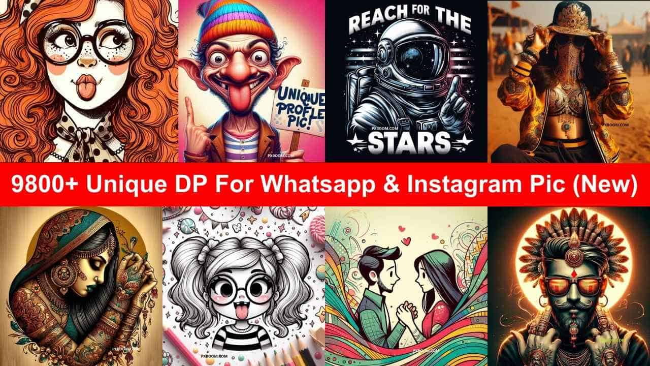 Unique DP For Whatsapp & Instagram Pic