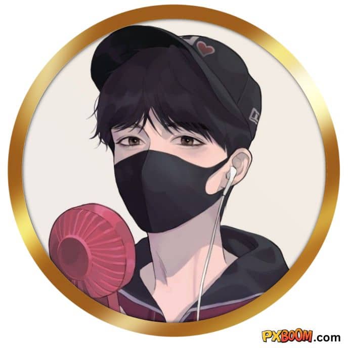 Korean Boy Pic With Mask