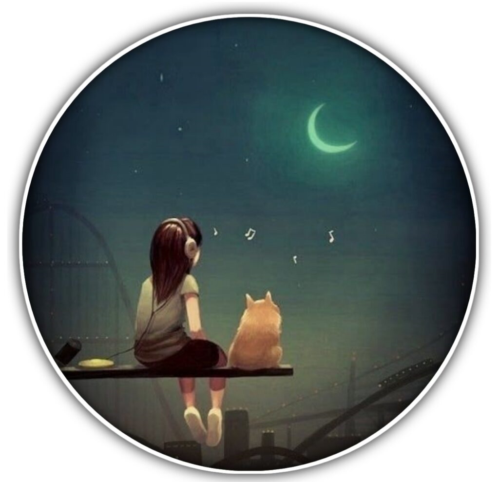 alone girl with sad quotes for whatsapp dp 1024x1024 1 Alone Sad Girl DP
