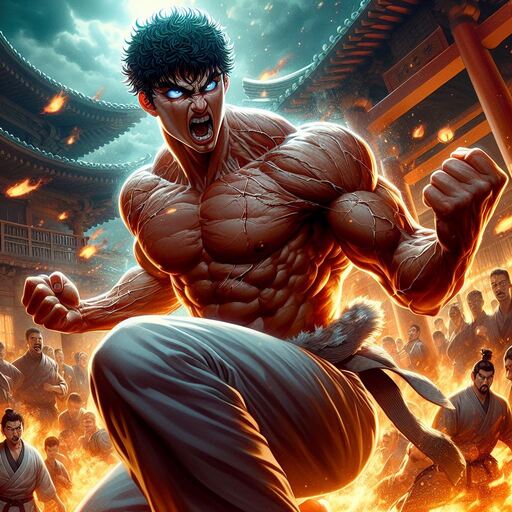 baki wallpaper Cyberpunk wallpaper