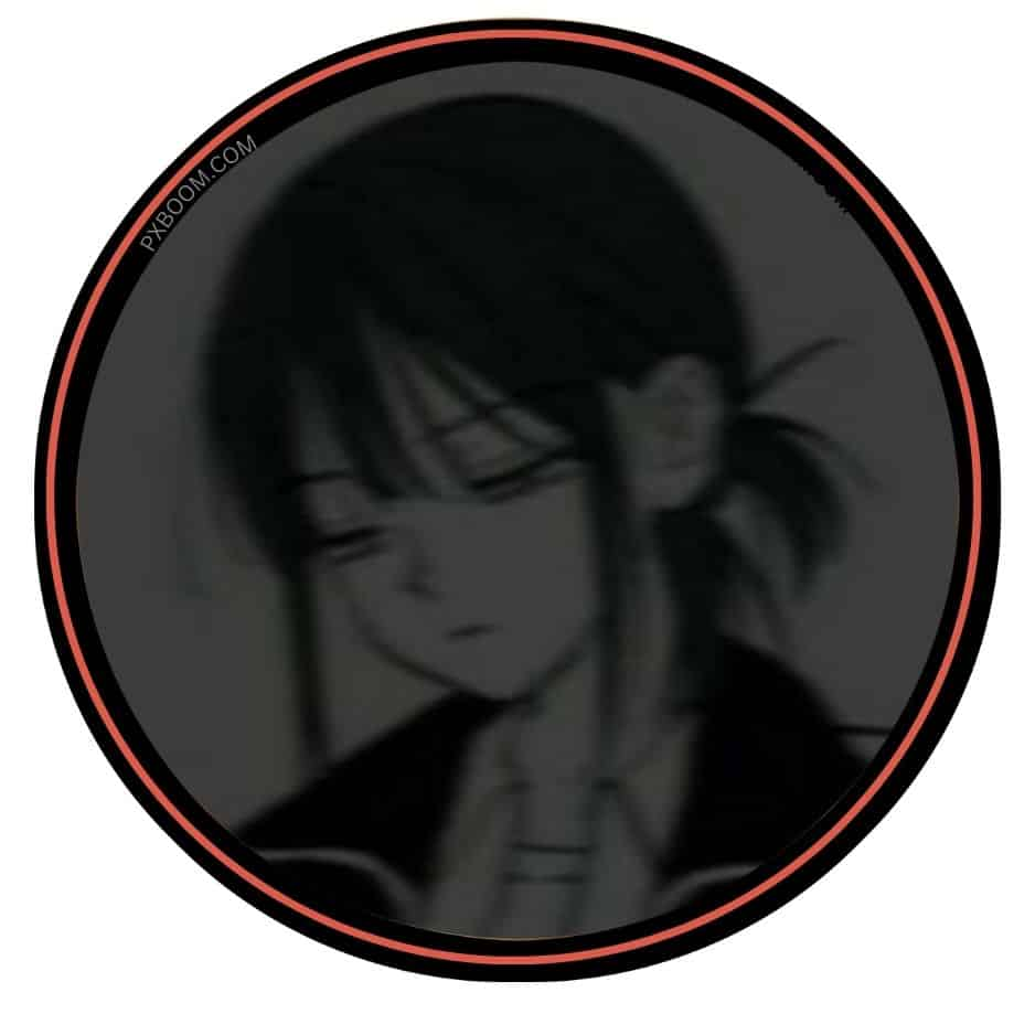 black and white pfp anime 1024x1024 1 Black and White Anime Pfp