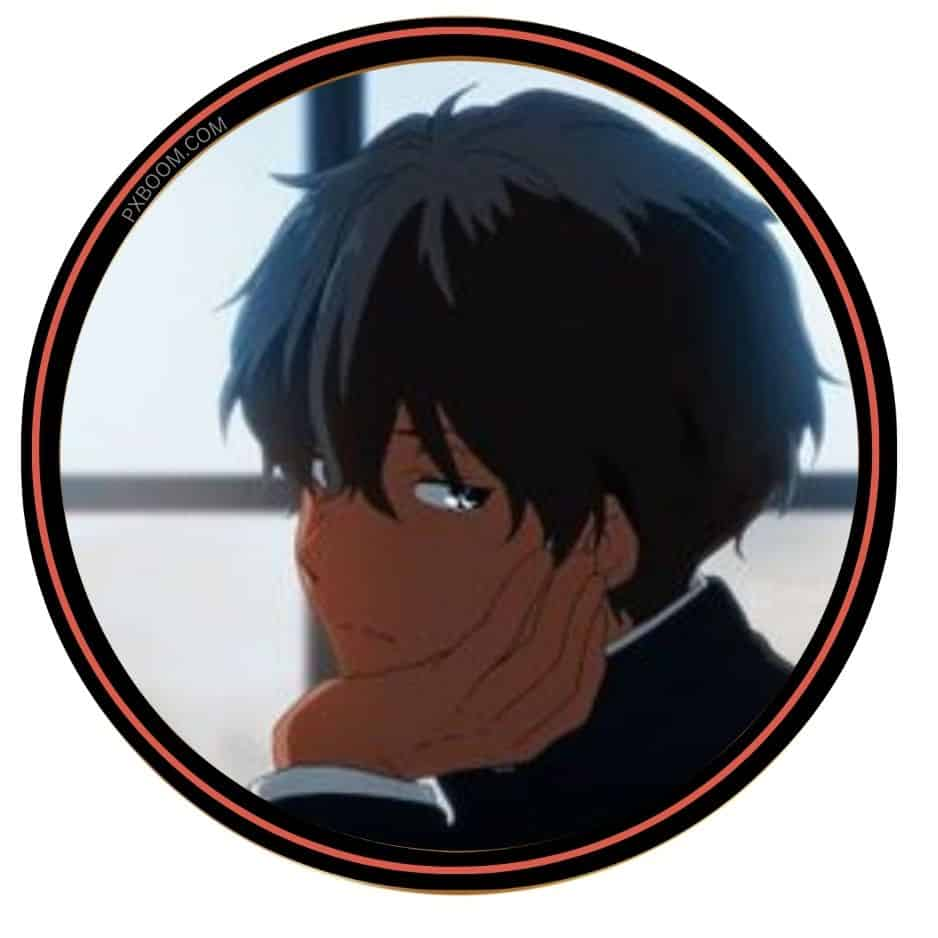 Black Haired Anime Pfp