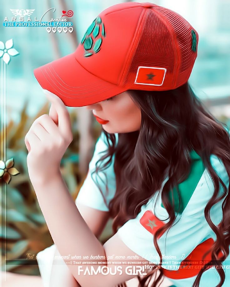 Stylish Cap Girl Dp