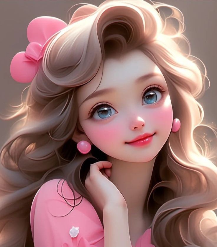 Cartoon Dp For Girls