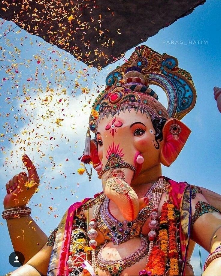 cute ganpati bappa photo Ganesh Ji