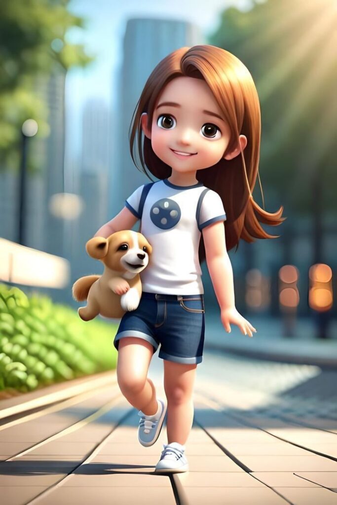 Girl Cartoon Pic