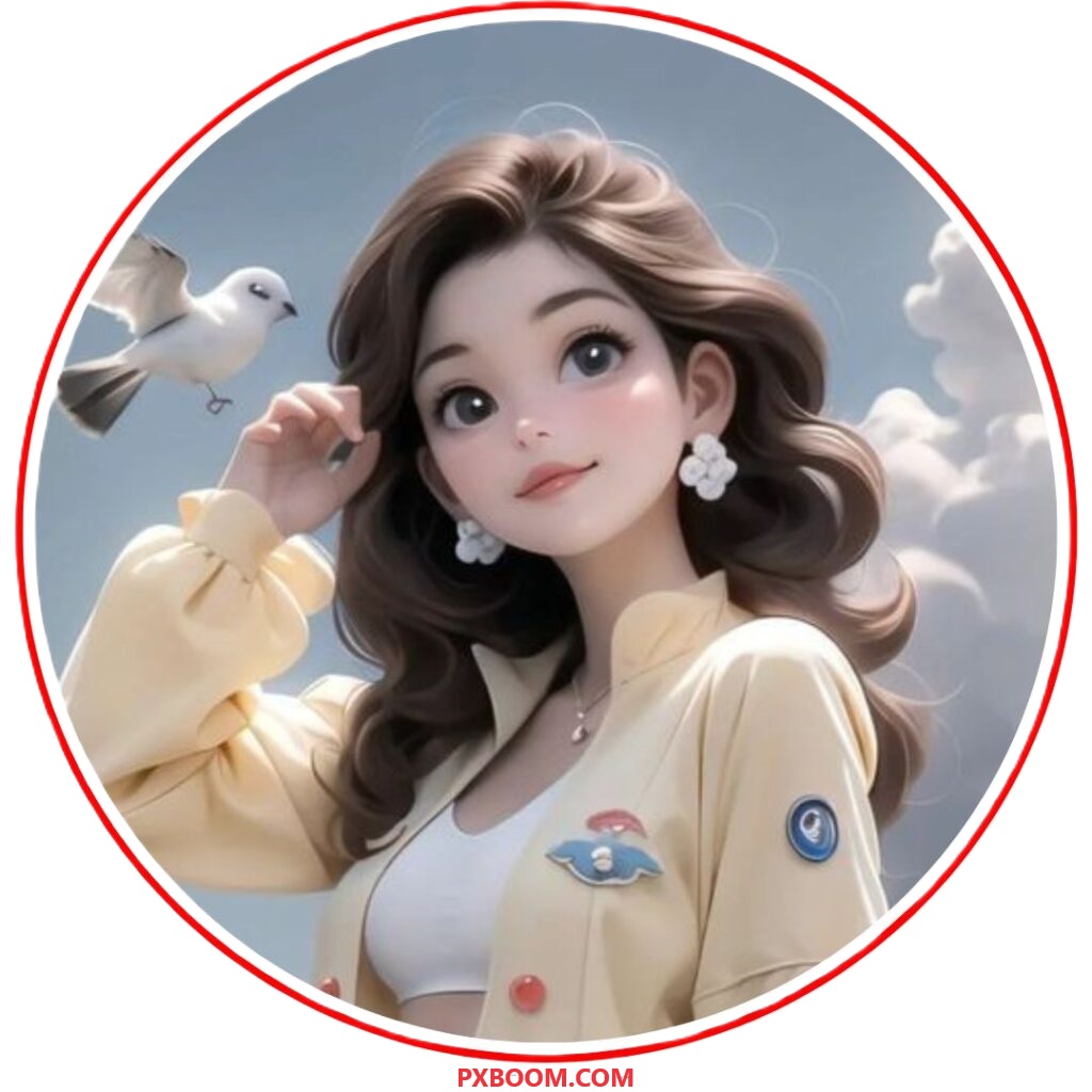 Cartoon Girl Dp