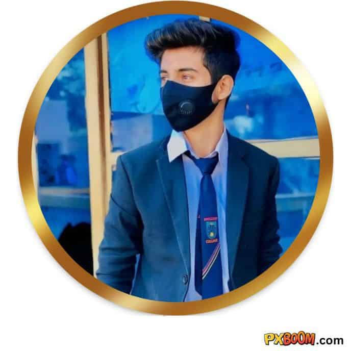 Cute Boy Mask Photo