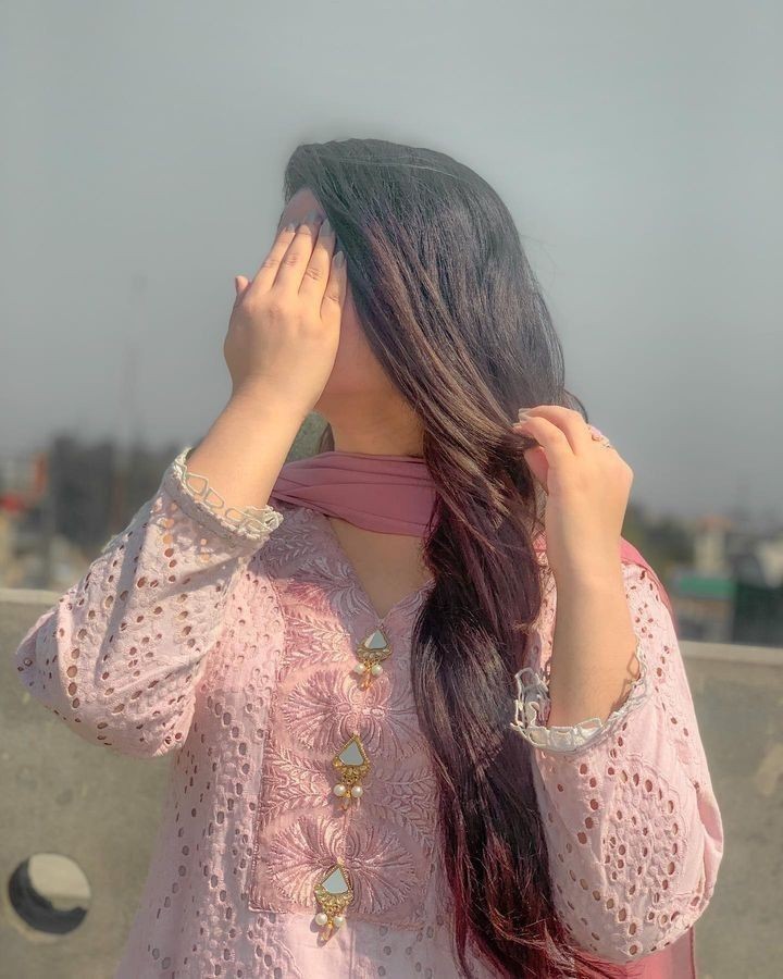 dp for instagram for girl stylish hidden face Hidden Face Girl