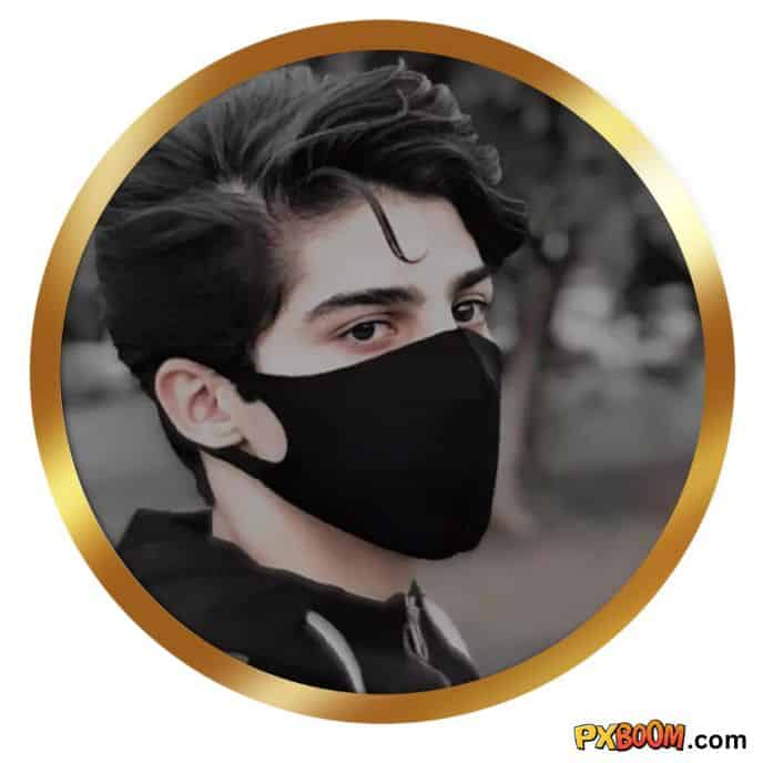 Black Mask Boy Dp