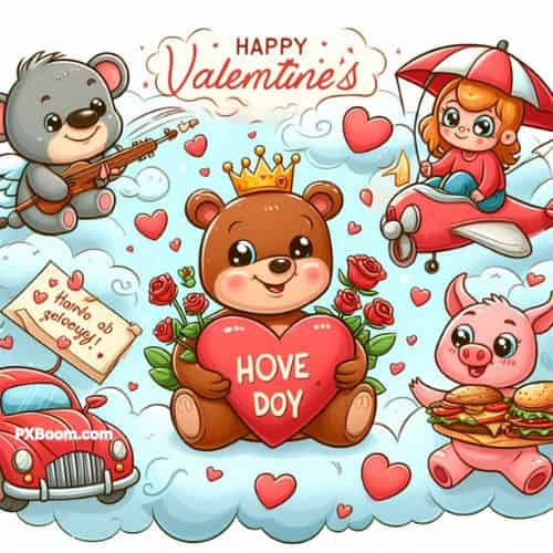 funny happy valentines day greetings