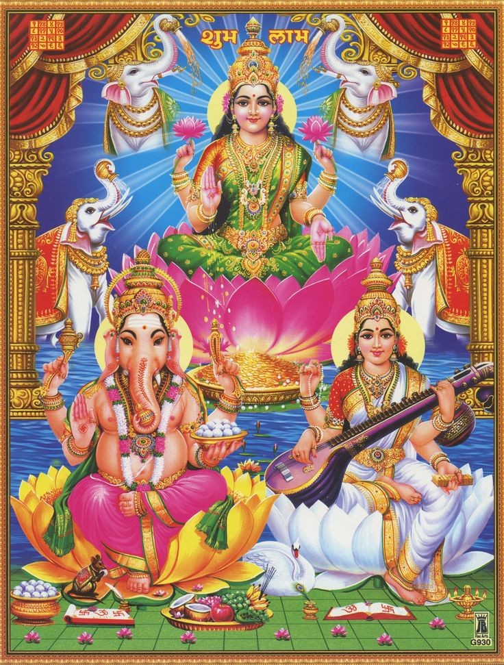 ganesh laxmi and saraswati mata Laxmi Ganesh Saraswati