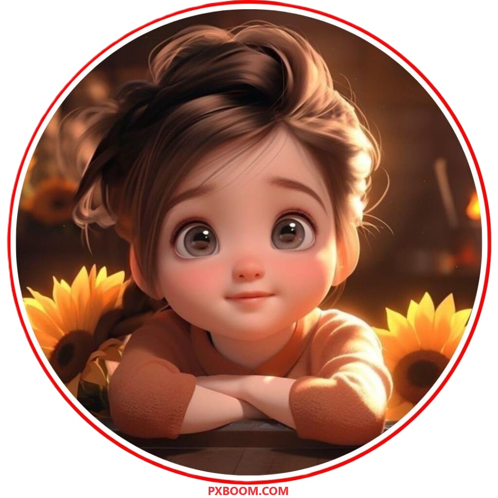 Stylish Cartoon Girl Dp