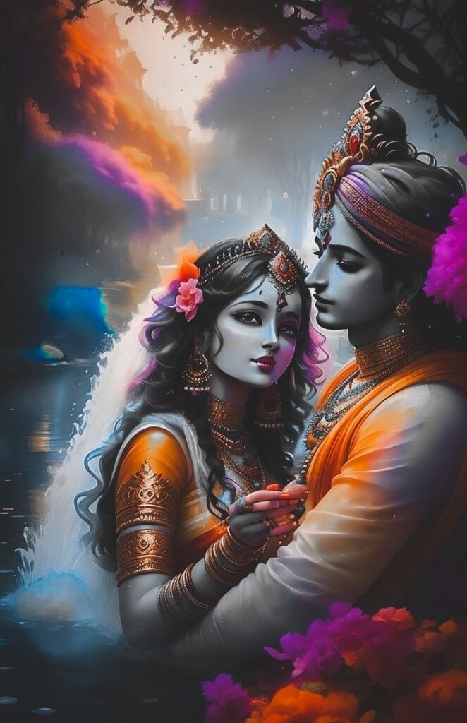 god radha krishna romantic images 662x1024 1 Romantic Radha Krishna