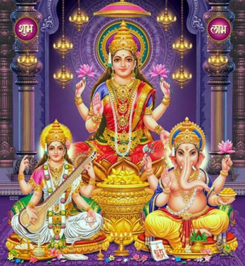 goddess laxmi saraswati ganesh Laxmi Ganesh Saraswati