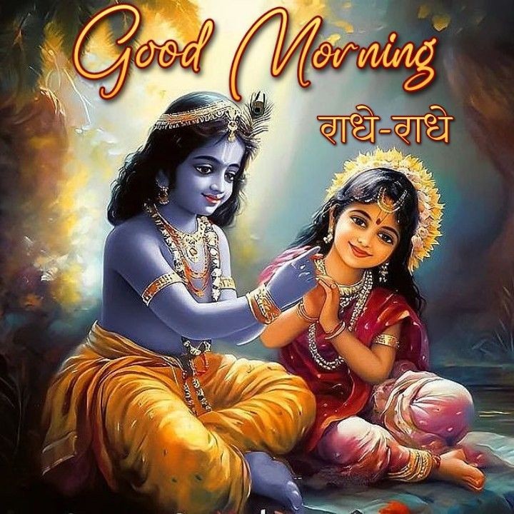 good morning images for radha krishna Radha Krishna Good Morning