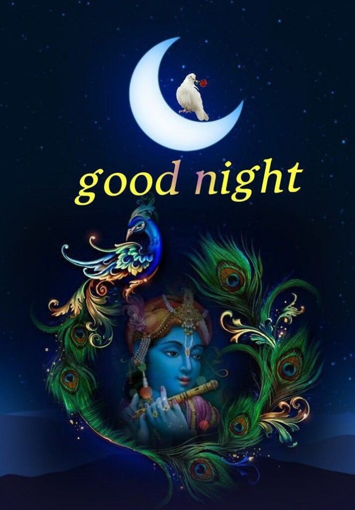 good night radhe krishna image 712x1024 1 Radha Krishna Good Night
