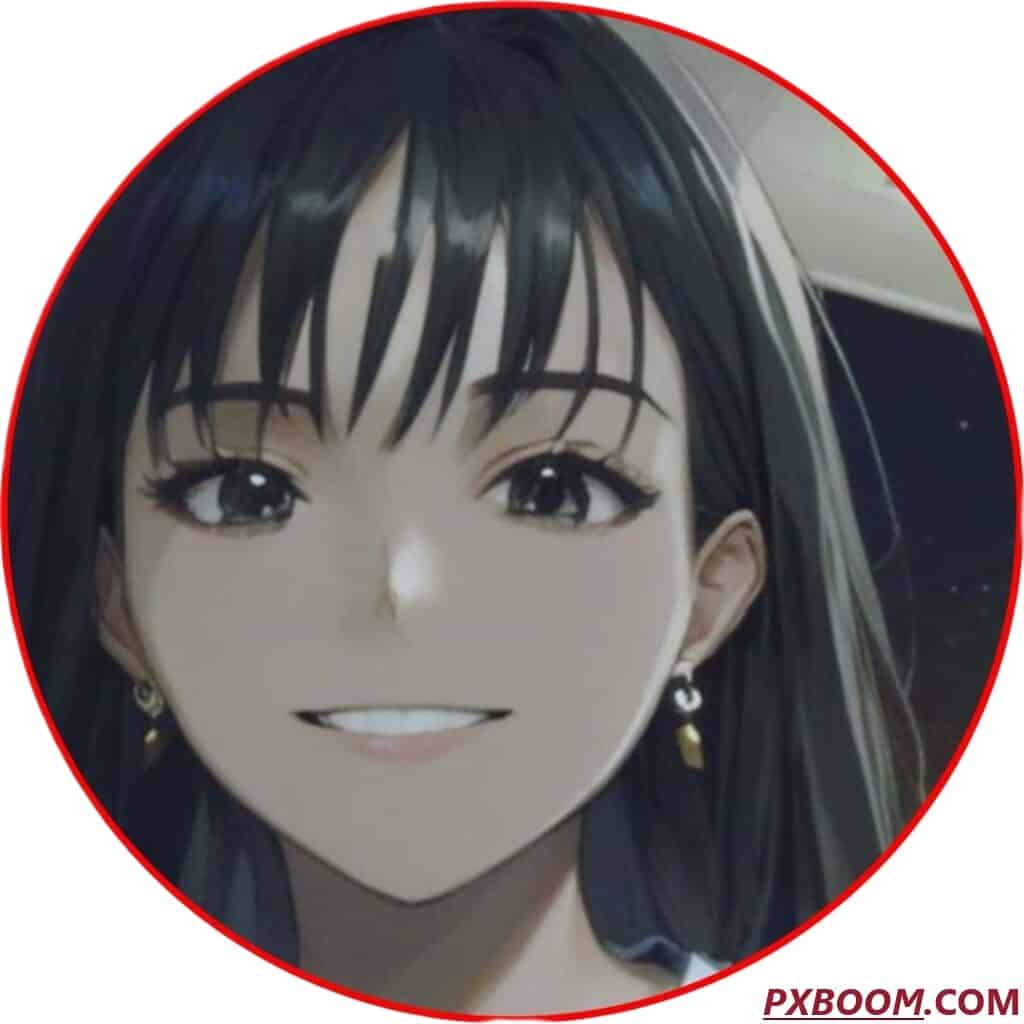 goth emo anime girl pfp 1024x1024 1 Funny PFP For School