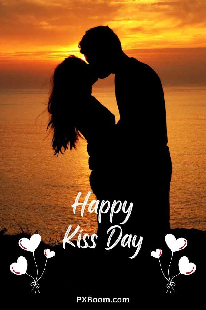 happy kiss day pic