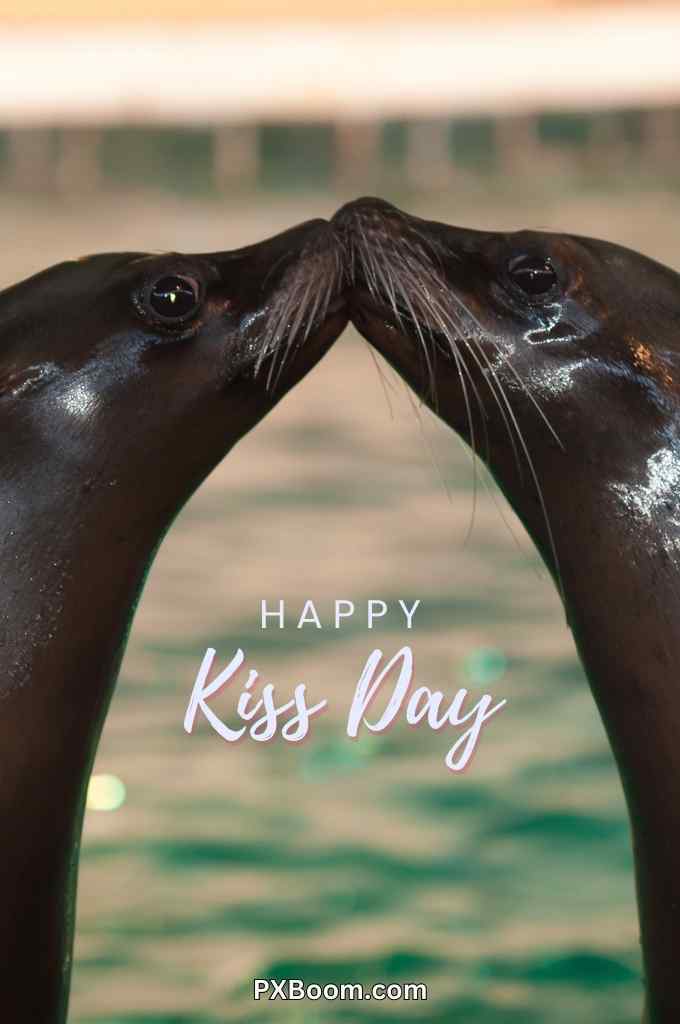 kiss day greeting for friends