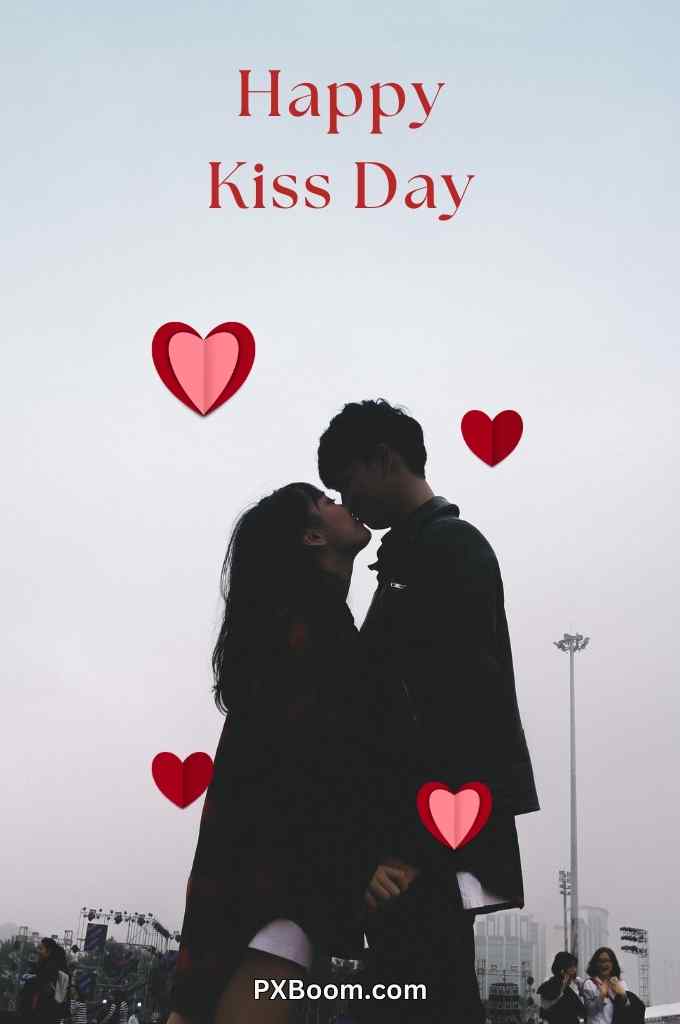 happy kiss day pic