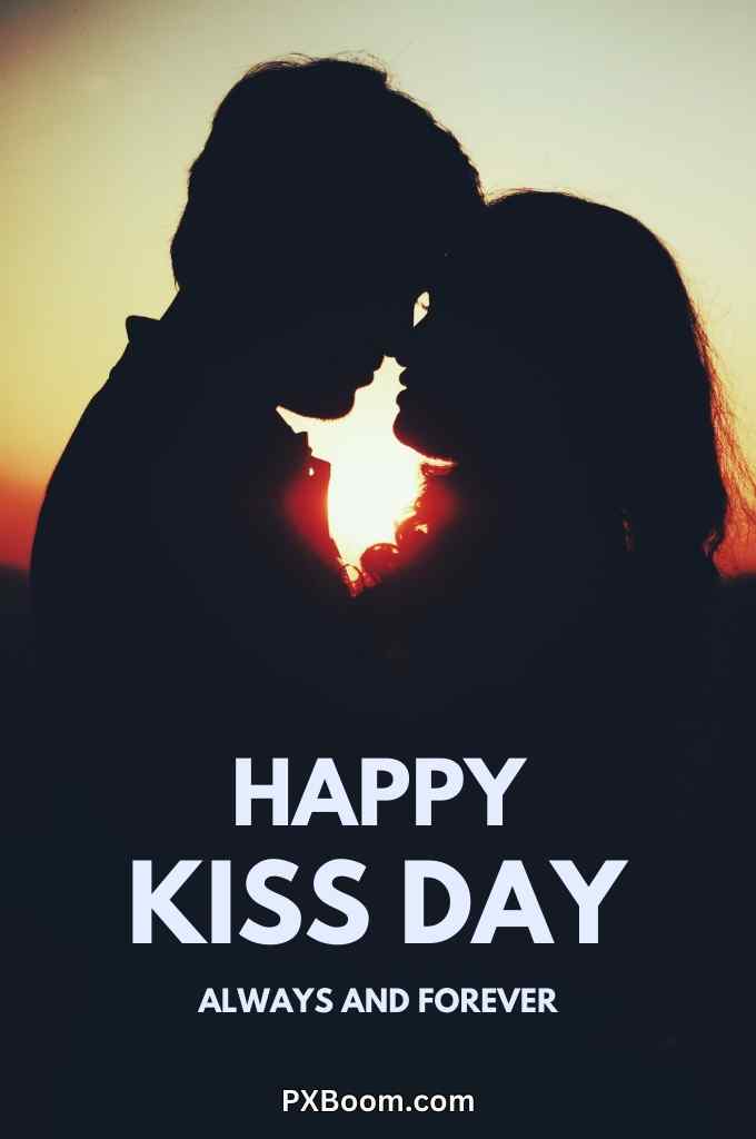 happy kiss day wishes