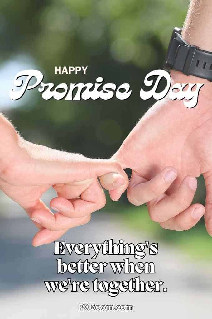 happy promise day images for friends