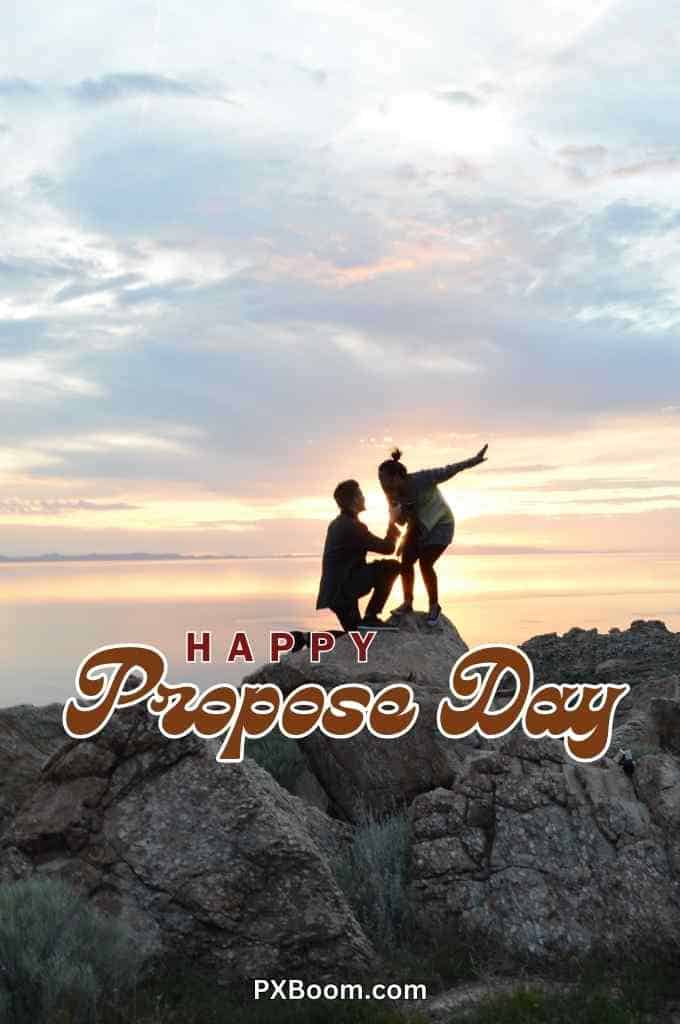 happy propose day office team member