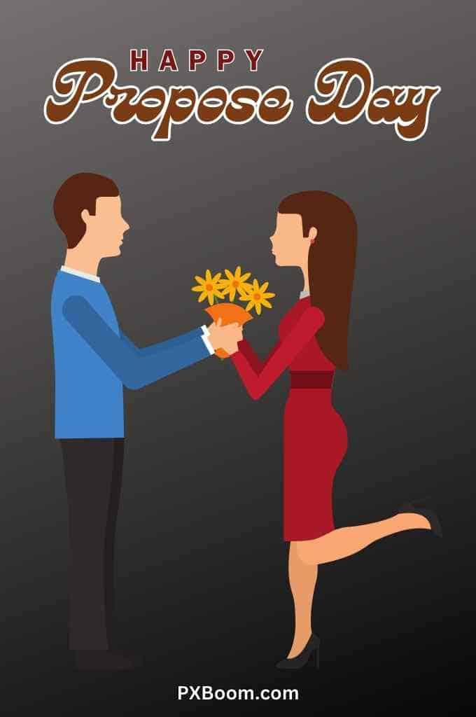 happy propose day gif