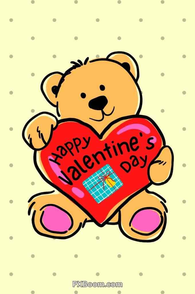 Happy Valentines Day Teddy Bear Images