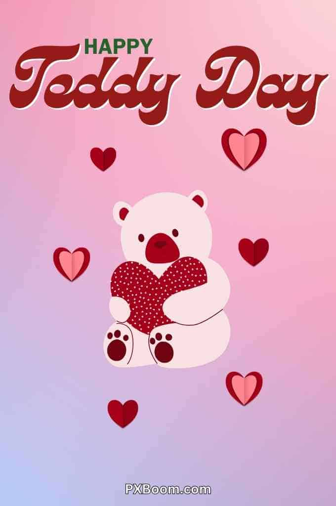 Happy Valentines Day Images With Teddy Bear