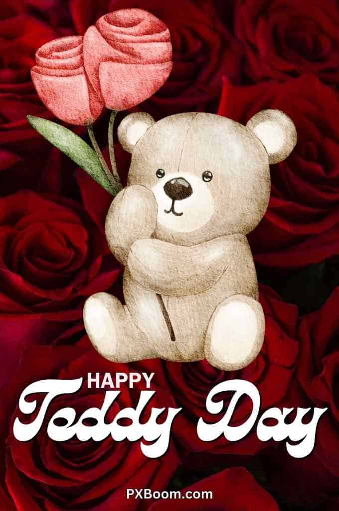 Happy teddy day for fiance