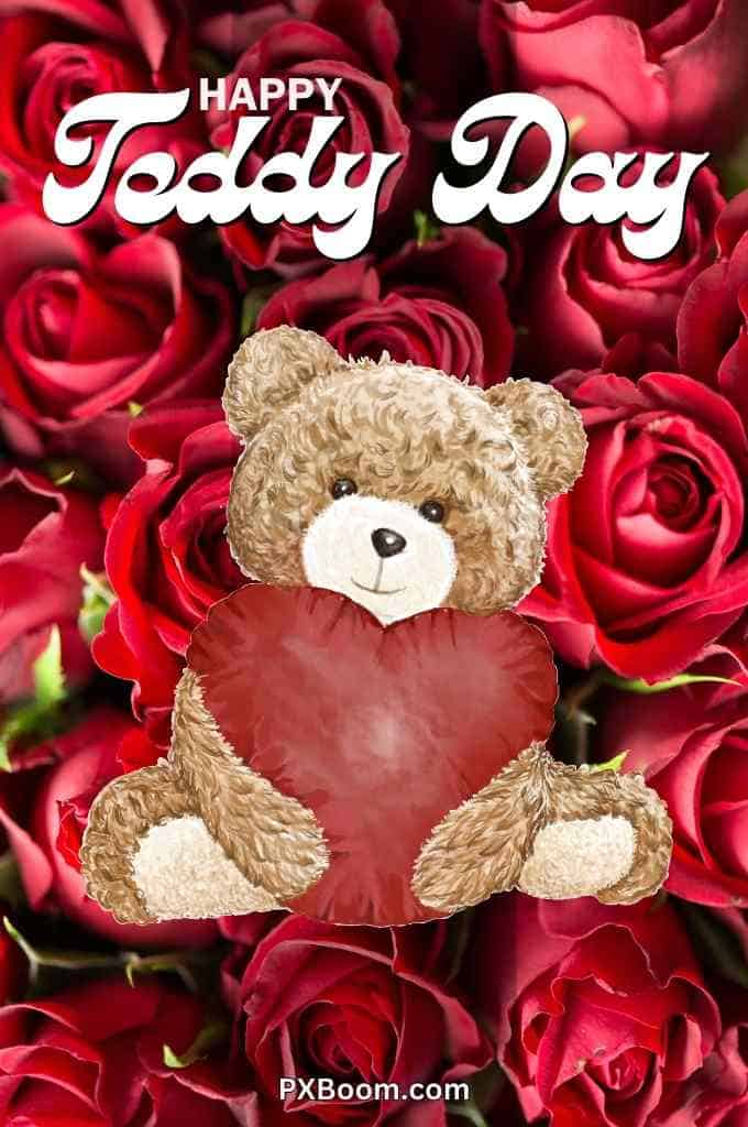 Happy teddy day for friend